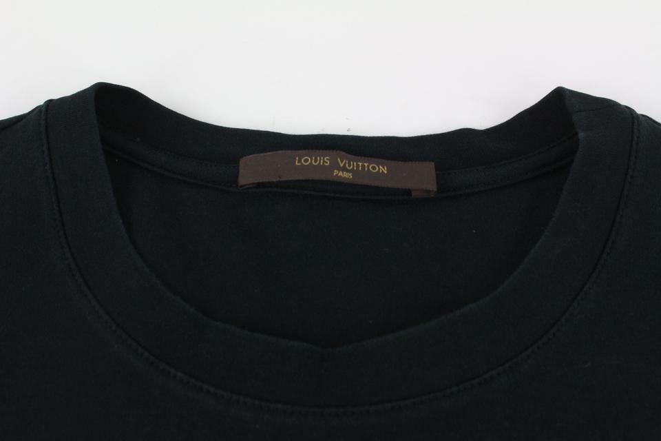 LOUIS VUITTON 16AW VOGUEZ VOYAGEZ Tシャツ Louis Vuitton Men's Large Black x Red Volez Voguez Voyagez T