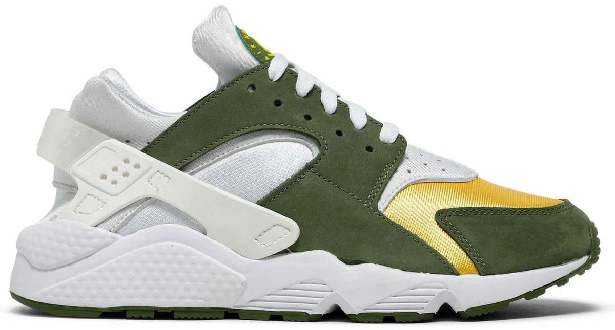 Nike Stussy x Air Huarache LE 2021 Dark Olive for Sale