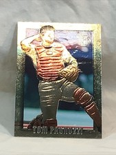1995 Topps Embossed #56 Tom Pagnozzi - Golden Idols