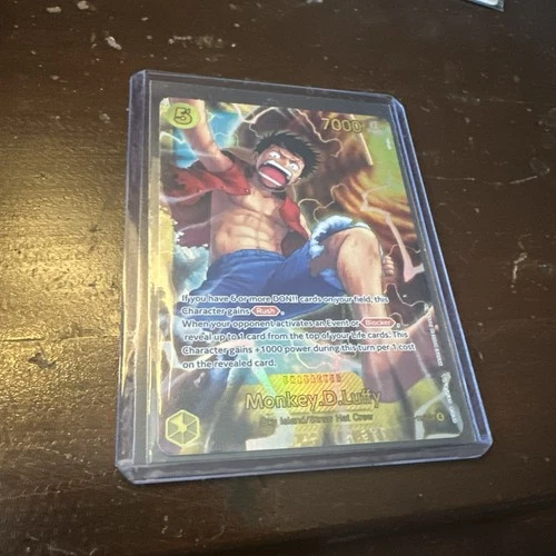 OP15-119 Monkey D. Luffy SEC Adventure on Kami's Island English NM