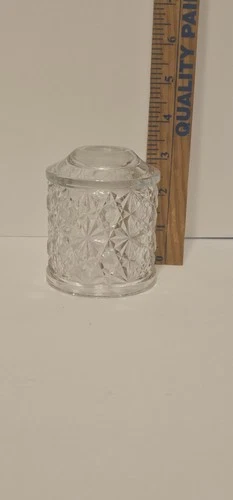 Fenton Clear Daisy And Button Fairy Lamp Top Shade Only