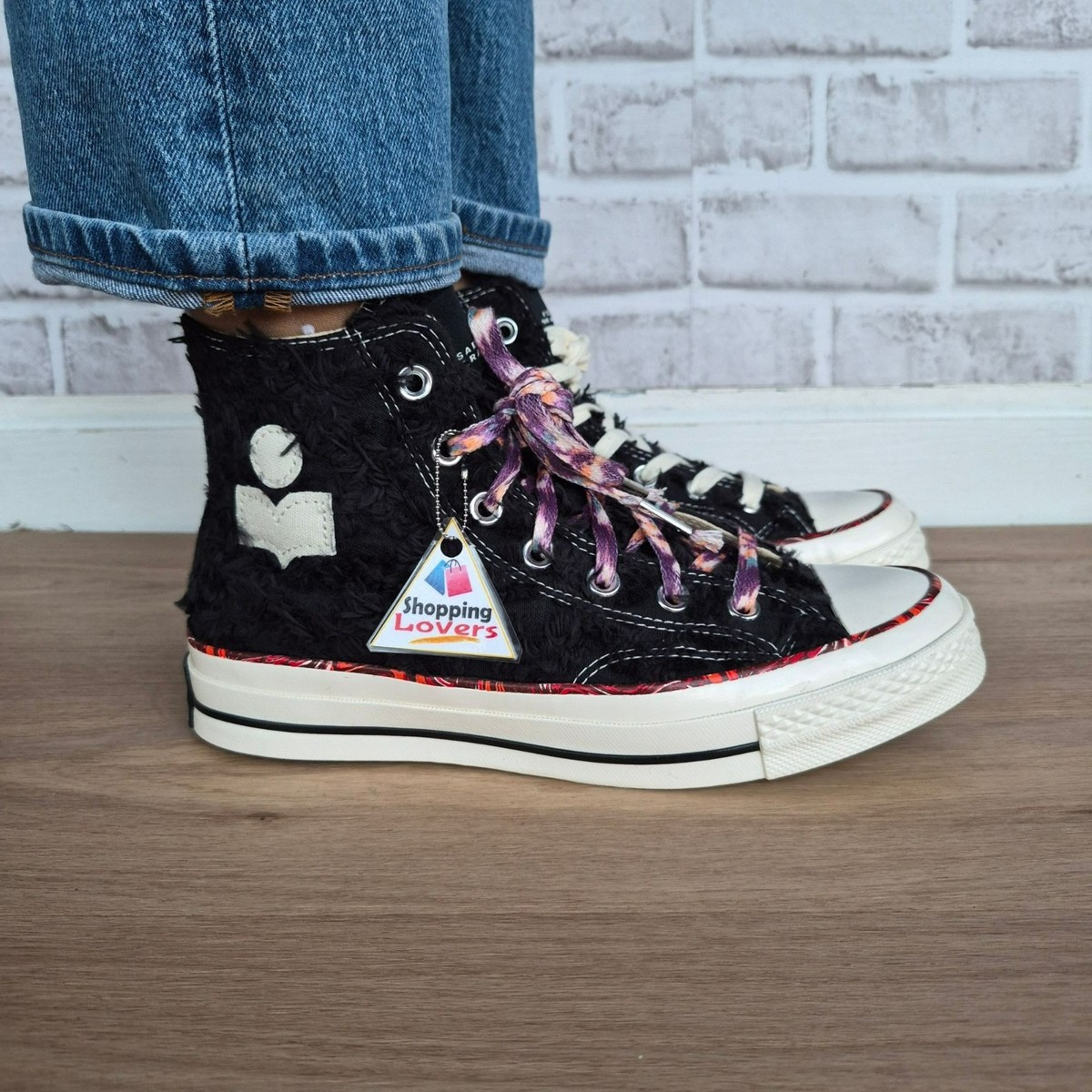 ⭐Converse X Isabel Marant Chuck 70 Hi Raven 8 Womens shoes 