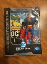 Superman Action Comics  1 DC Multiverse Mcfarlane Collector Edition Platinum NIB