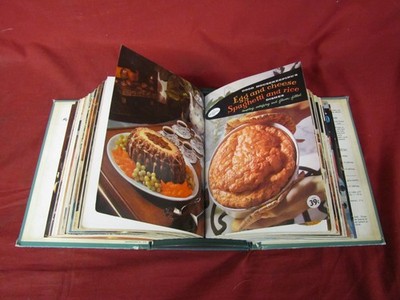 1960s Binder of Vintage Assorted Cook Books