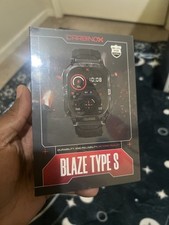 CARBINOX "BLAZE TYPE S " Tactical Military Smartwatch IP69K Black T10 ship asap