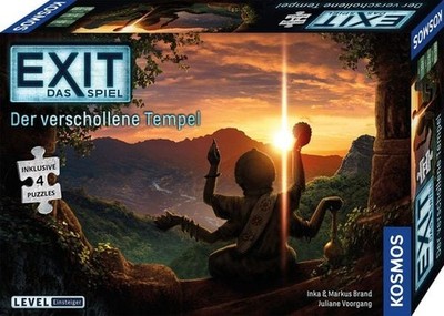 KOSMOS - EXIT  - Das Spiel - Das Spiel + Puzzle - Der verschollene Tempel