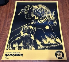 IRON MAIDEN WEST HAM STADIUM EDDIE’S DIVE BAR LONDON 6/28/25 2025 POSTER 264/270