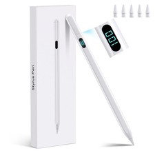iPad Stylus Pencil5 Extra Tips with Magnetic Attachment,USB-C Faster Charge,T...