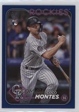 2024 Topps Series 1 Retail Royal Blue Coco Montes #92 18js
