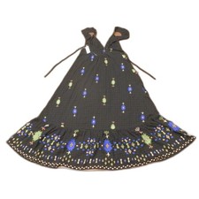 Anthropologie Women's Black V-Neck Dress Size XS NWT