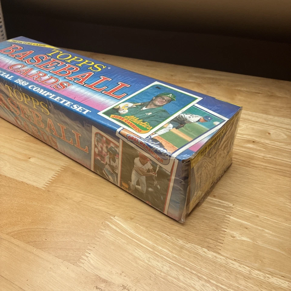 Juego completo de fábrica de béisbol Topps 1989 - 792 tarjetas nuevas selladas sin abrir Foto 3 de 4