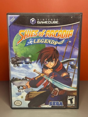 Skies of Arcadia Legends (Nintendo GameCube, 2003) CIB w/Manual Tested RARE