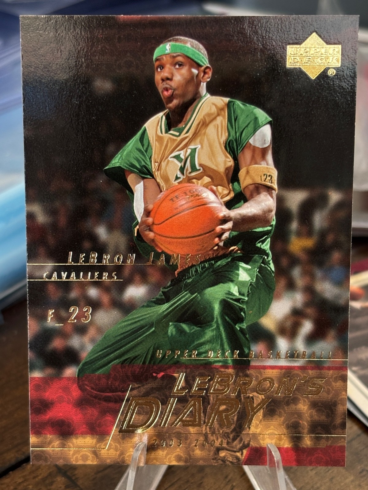 2003-04 Upper Deck LeBron's Diary #LJ4 LeBron James