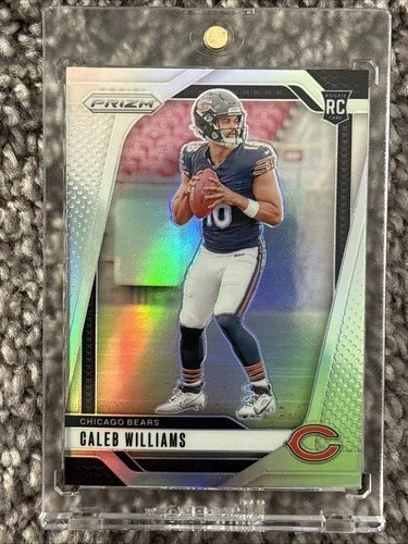 2024 Panini Prizm Caleb Williams #301 Silver Prizm (RC) Chicago Bears