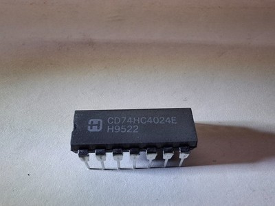 MC74HC4024N 7-Stage Binary Ripple Counter Motorola DIP-14,  4pcs stick