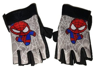 Fahrrad-Handschuhe Gr.L Spiderman Marvel Kinder Mitten Gloves Bike Avengers