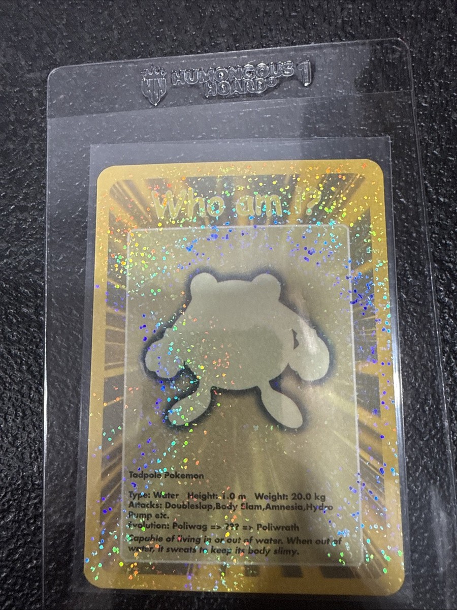 Poliwhirl Funskool Who Am I? Holo Pokemon 2004 VHTF! | eBay