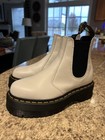 Weiße Dr. Martens Damen-Chelsea-Boots Größe 6
