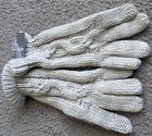 Aerie Touch Point Women’s Knit Gloves Cream OS — photo 3