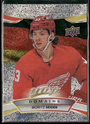 Moritz Seider 2022-23 Upper Deck MVP #NA-21 Domains Detroit Red Wings