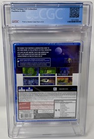 CGC Graded Final Fantasy I-VI Collection Anniversary, PS4 (1021578006, 9.9 A++)