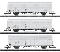 Minitrix Set Mit 3 GüTerwagen, Bauart Ibblps Dr Epoche Iv (15316) Spur N Neu ***