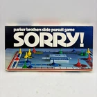 VINTAGE Sorry COMPLETE with Inserts Parker Brothers 1972 Classic Board Game