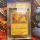 Pokemon TCG SV Temporal Forces Pikachu 051/162 Cosmos Holo Promo Eng BGS 9.5