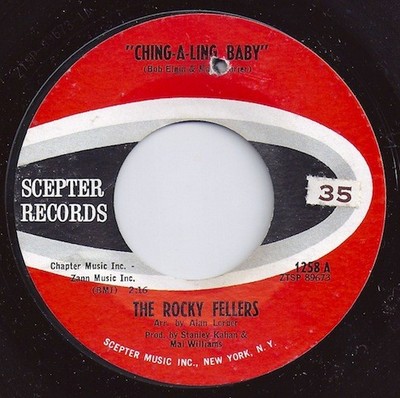 Rocky Fellers - Ching-A-Ling Baby / Hey Little Donkey - Used Vinyl Re - G8100z
