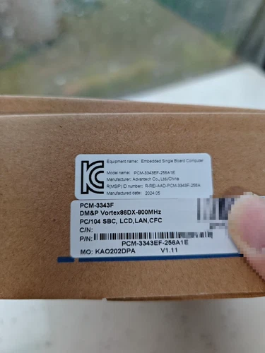 1PC ADVANTECH PCM-3343EF-256A1E PC/104 PCM3343EF256A1E New Expedited Shipping - Picture 1 of 3