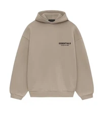 Fear of God Essentials Fleece Hoodie “Desert Sand” NEW-Small-Authentic ✅