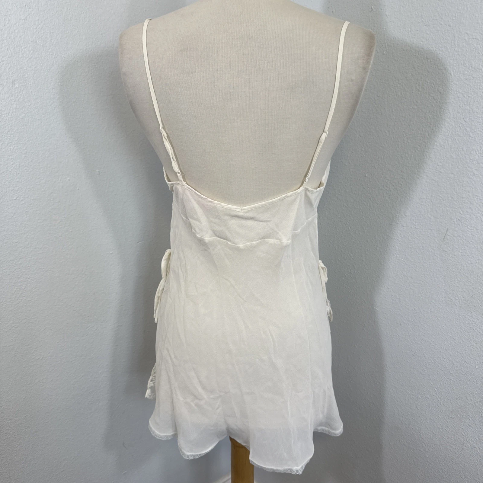 UNDERCOVER Abito slip Victorias Secret donna M seta babydoll lingerie Fairycore Y2k anni 90