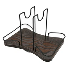 360° Rotation Flat Napkin Holder, Metal Kitchen Napkin Holder Seasoning Storage