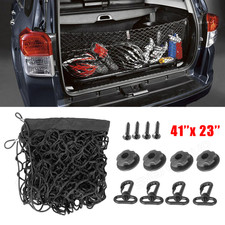 Trunk Cargo Net Car Nylon Elastic Mesh Organizer Truck Universal 4 Hook -US