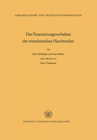 Klaus OelschläGer | Das Finanzierungsverhalten Der Westdeutschen Handwerker