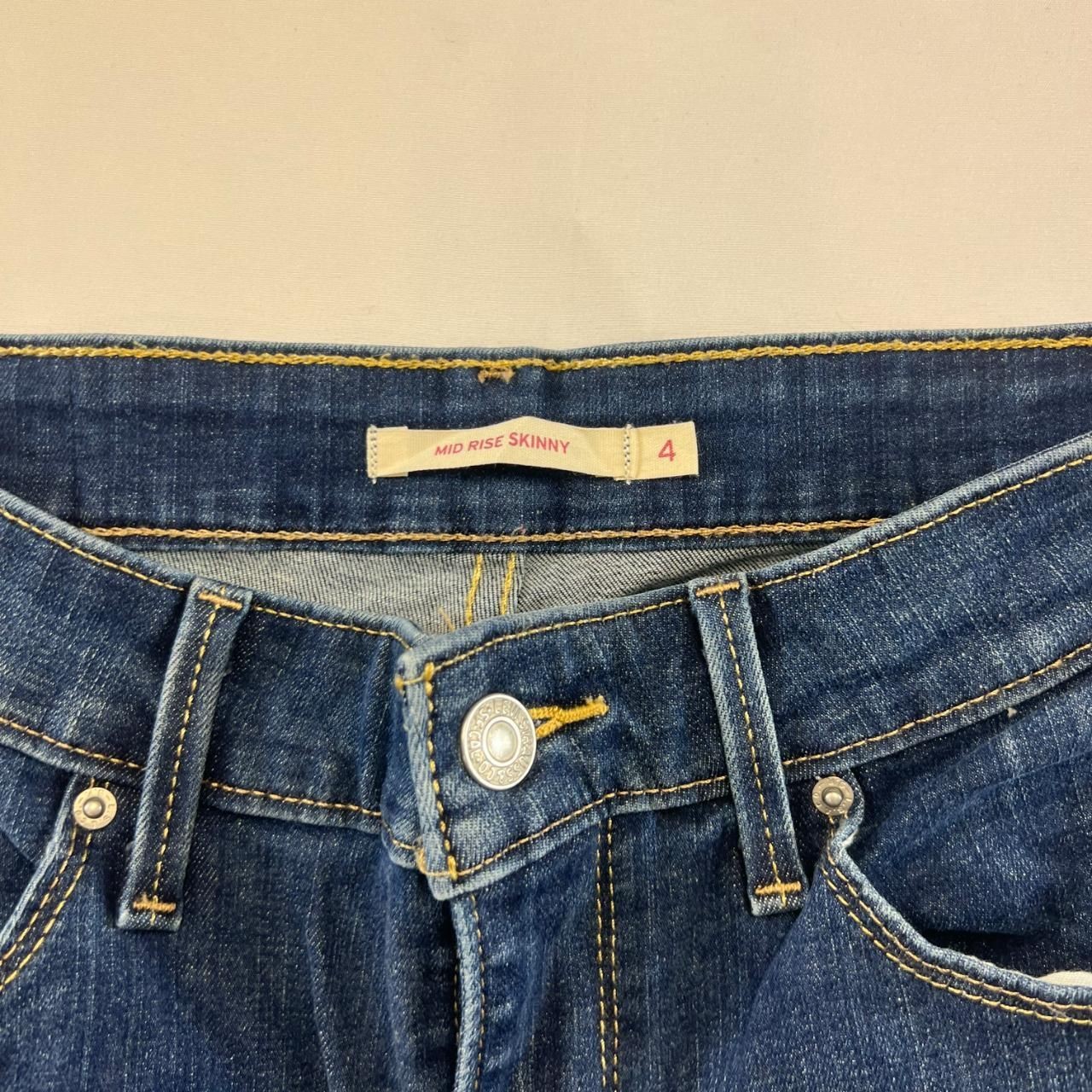 Levi's Jeans Levi Mid Rise Skinny Denim Trousers Women's thumbnail 5