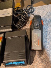 Atari 7800 Console With 16 Games Tested Defender  Space Invaders Xevious