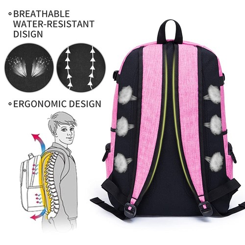 School Backpack Travel Bag for Men & Women Lightweight College Back Pack with... - Picture 5 of 6