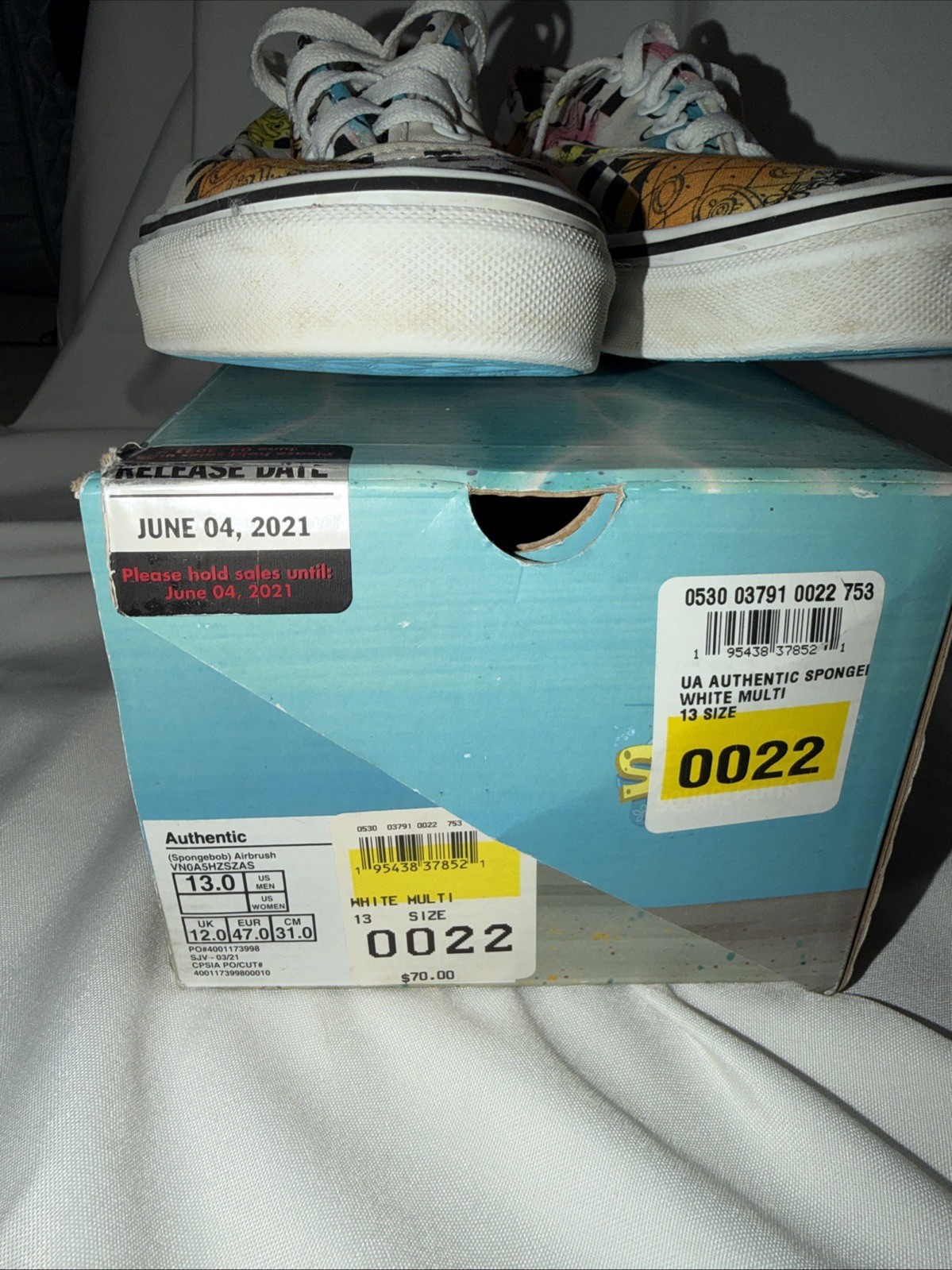 VANS AUTHENTIC SPONGEBOB Patrick SQUAREPANTS Skat… - image 2