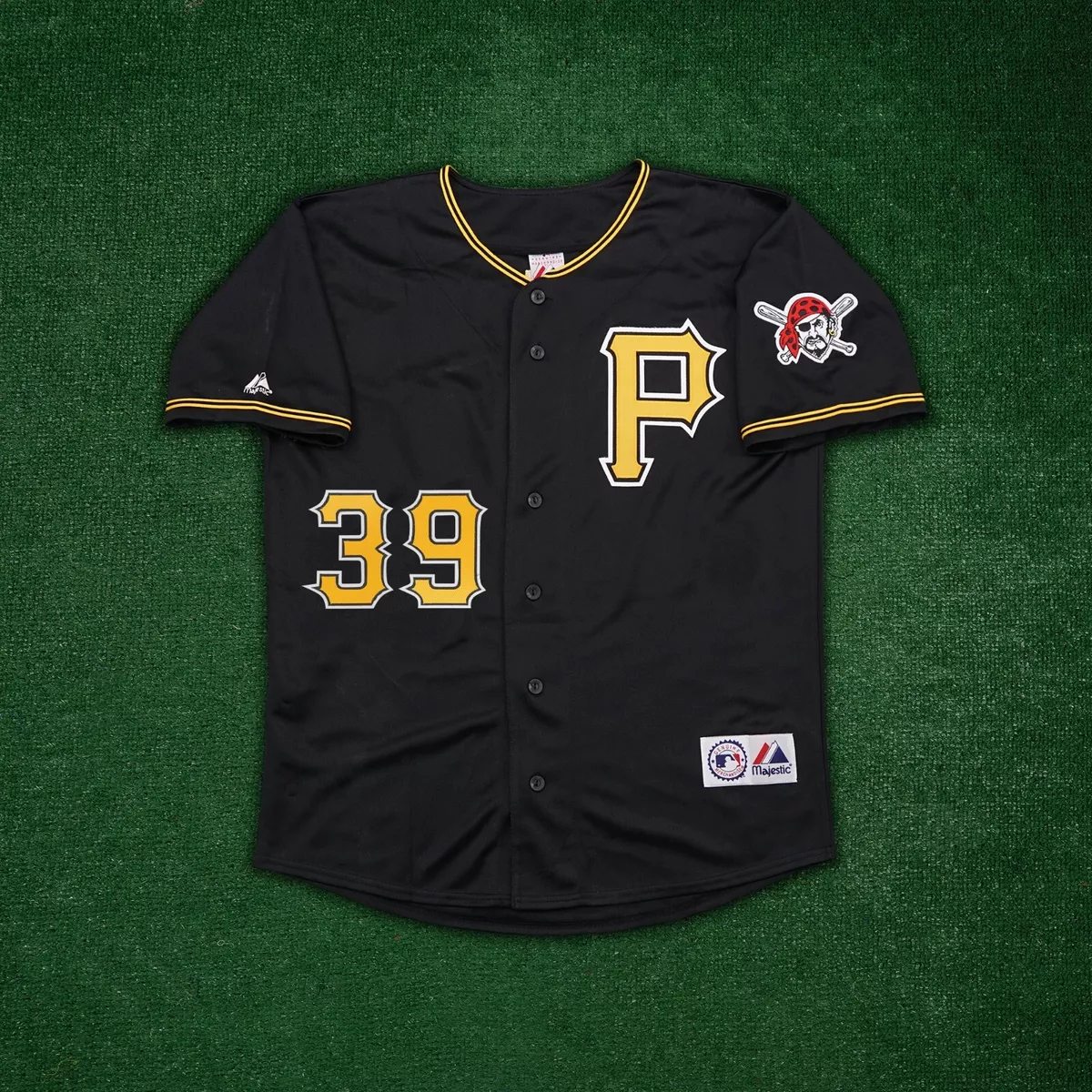 Jason Grilli Pittsburgh Pirates Men's Alternate Black Jersey