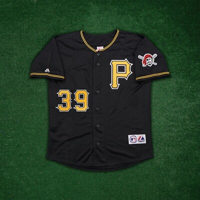 Jason Grilli Pittsburgh Pirates Men's Alternate Black Jersey w