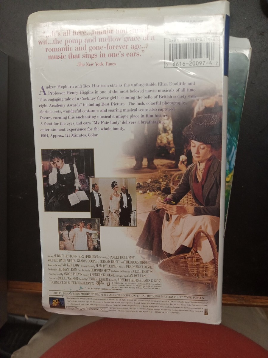 My Fair Lady VHS | eBay