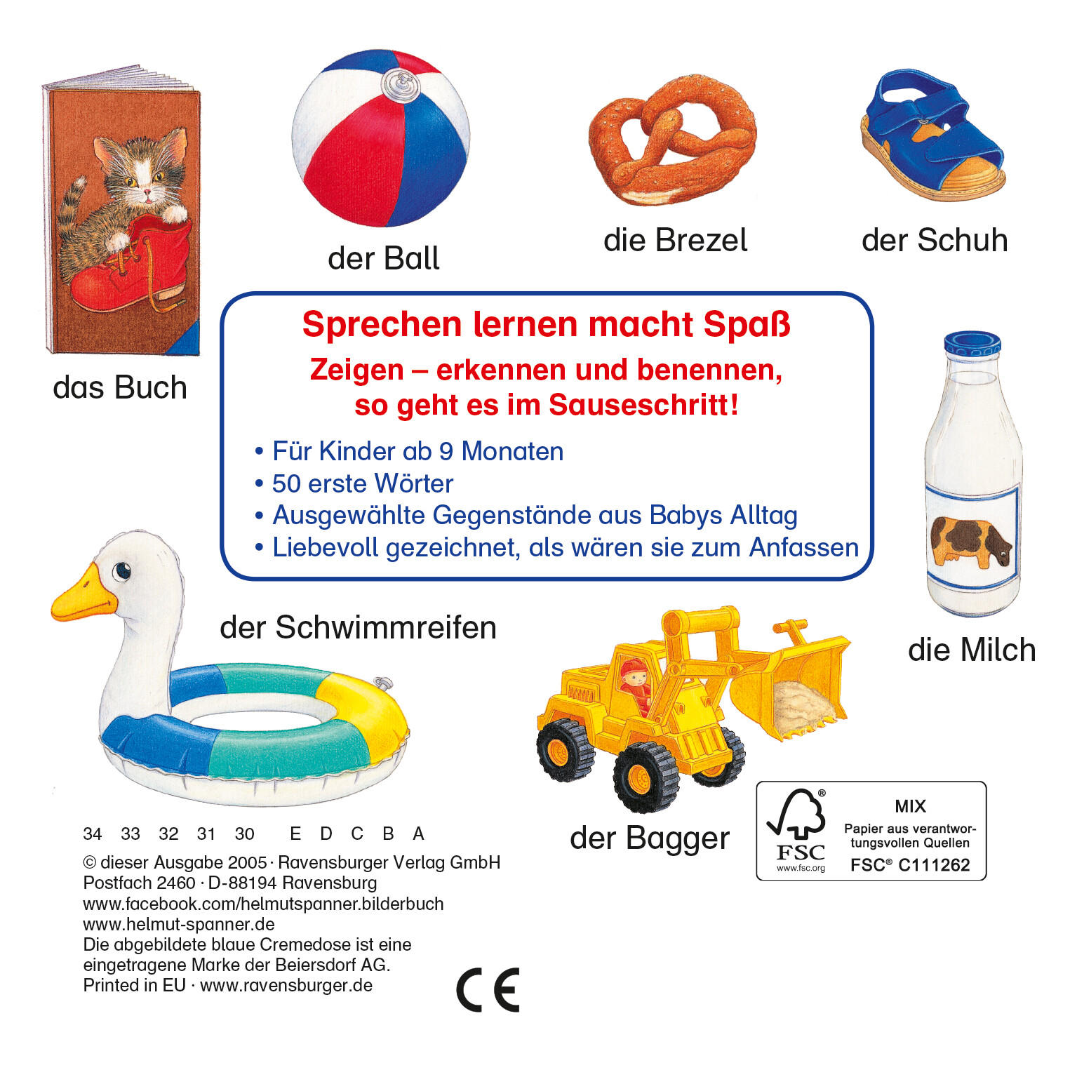 Thumbnail - Helmut Spanner; Helmut Spanner / Meine Allerersten Wörter