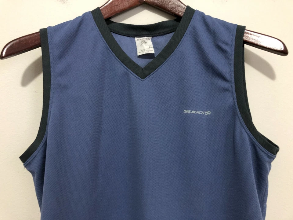 Chaleco para correr ciclismo ligero azul Sugoi para mujer talla grande *Hecho en Canadá* Foto 2 de 4