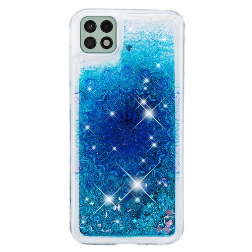 Custodia glitter liquido mobile Bling per Samsung Galaxy A12 A52S A32 A22 cover telefono - Foto 32 di 89