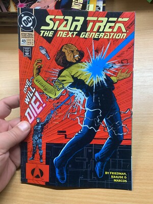 DC COMICS STAR TREK TNG THE NEXT GENERATION #49 AUG 1993 (NM) COMIC (LL)
