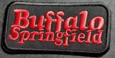 Buffalo Springfield Rock Band Embroidered Patch 2X4"