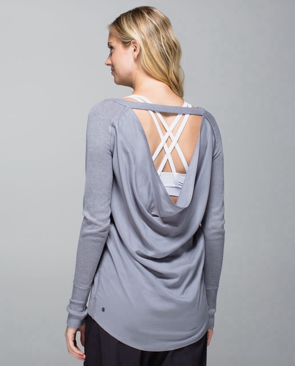 lululemon athletica Unity Pullover, Heathered Fos… - image 1