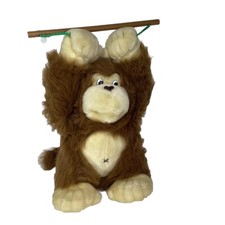 Vintage Circus Circus Las Vegas Reno Brown Gorilla Monkey Ape Plush 12  