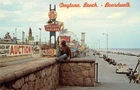 Daytona Beach Florida Boardwalk Coke Sign Vintage Postcard AA20648